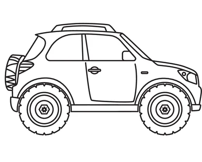 desenhos de carros para colorir e imprimir para imprimir e colorir - imagem 14